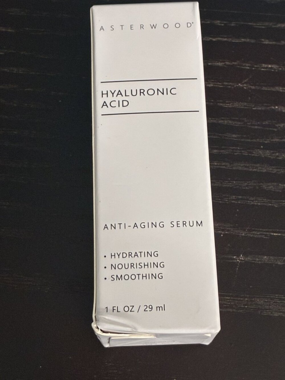 Asterwood - Hyaluronic Acid - Anti-Aging Serum - 1 oz - Exp: 06/2028 - NIB